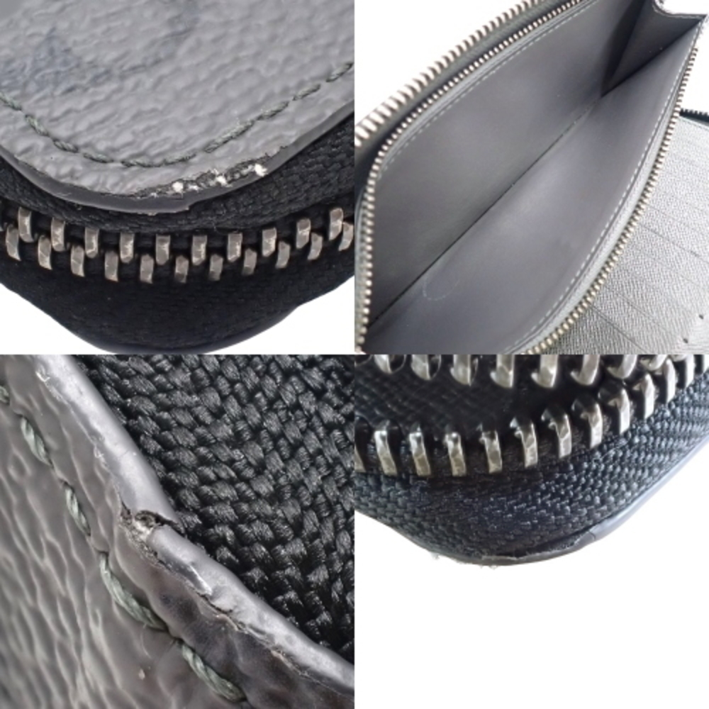 Louis Vuitton Eclipse Reverse Zippy Wallet Gray - image 8